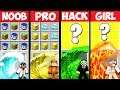 Minecraft Battle: MORE TSUNAMIS MOD CRAFTING CHALLENGE - NOOB vs PRO vs HACKER vs GIRL