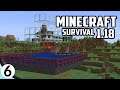 ✅ Minecraft Survival 1.18 | Capitulo #6 | GRANJA de HIERRO