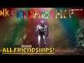 Mortal Kombat 11 - All Characters Friendships (MK11 Aftermath) ALL FRIENDSHIPS