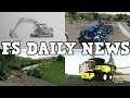 NEW EXCAVATOR, CUSTOM MODDING UPDATE, PLUS MODS IN TESTING | FS DAILY NEWS | Farming Simulator 19