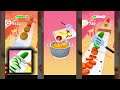 Perfect Slices - Android,iOS All Levels Game Play Endless Run #17072021