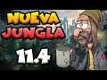 RANKED GAMEPLAY EN LA NUEVA JUNGLA LOL 11.4! EL PARCHE DE LO JUNGLAS VAGABUNDOS! lol