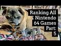 Ranking all 296 Nintendo 64 Games Part 5!!!