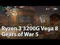 Ryzen 3 3200G Test - Gears of War 5 - Gameplay Benchmark Test - iGPU Gaming