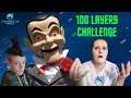 100 LAYERS Challenge with Slappy The Villain (Thumbs Up Family)