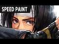 speed paint - kusanagi kyo king of fighters
