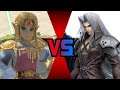 SSBU - Zelda (me) vs Fake Sephiroth