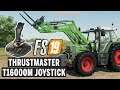 Thrustmaster T16000M Joystick ile Farming Simulator 19 oynuyoruz