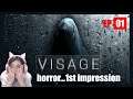 Visage - Horror Survival game - Audrey Livestream EP 01