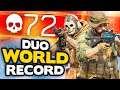 Warzone WORLD RECORD 72 Kills (Duos in Squads)