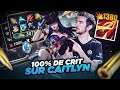 100% DE CRIT SUR CAITLYN, JE DÉTRUIS MES ADVERSAIRES DE JOIE (ft Tioo) - Caitlyn ADC