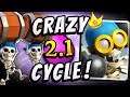 2.1 ELIXIR! INSANE WALL BREAKERS CYCLE CAN'T LOSE! — Clash Royale