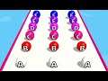 A-Z Run 🔵🟡❤️ MAX LEVELS All Levels Gameplay Walkthrough Android, iOS BIG UPDATE!!!