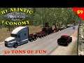 American Truck Simulator  Realistic Economy Ep 59     Back to Idaho then we take a heavy one
