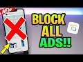 Block ALL Advertisements On iOS 15! All Apps, Games & More NO Jailbreak!