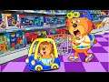 Lion Chris and mom doing shopping in Toy store | Lion Family | Cartoon for Kids