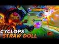 Cyclops Straw Doll Skin made everyone cry! | Cyclops Halloween Skin Gameplay | Mobile Legends