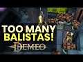 DEMEO - FUNNY 6 "REPEATING BALISTAS" vs The Elven Queen Boss Win!
