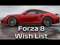 Forza 8 | Wish List