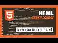 Introduction to HTML | HTML Crash Course for Beginners