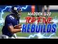 Madden 20 GAMEPLAY! | Top 5 Teams to Rebuild in Franchise Mode