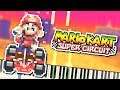 Mario Kart Super Circuit - Sunset Wilds Theme Piano Tutorial Synthesia