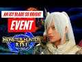 Monster Hunter Rise AN ICY BLADE SO BRIGHT GAMEPLAY TRAILER EVENT REVEAL モンスターハンターライズ 氷の刃が眩しくて イベント