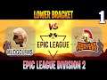 Mudgolems vs Chicken Fighters Game 1 | Bo3 | Lower Bracket Epic League Division 2 | Dota 2 Live