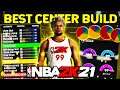 NEW OVERPOWERED INSIDE CENTER BUILD! This Build can do Everything Best Build on NBA2K21