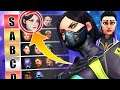 NEW UPDATED Tier List for Patch 3.05 - BEST and WORST AGENTS RIGHT NOW - Valorant Guide