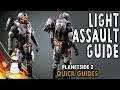 Planetside 2 - Light Assault Quick Class / Loadout Guide for New Players 2019