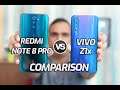 Redmi Note 8 Pro vs Vivo Z1x Comparison- Display, Performance, Camera and Battery