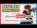 ¡¡RESUMEN en 2 MINUTOS!! 🔴 NINTENDO DIRECT MINI (Agosto 2020) Nintendo Switch