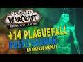 Shadowlands +14 Plaguefall (Tyrannical) | Resto Shaman M+ Dungeon Gameplay | WoW