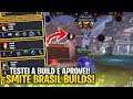 SMITE BRASIL BUILDS | Testando a BUILD da NU WA!