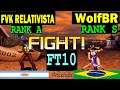 WofBR (Calibre) RANGO S (Brasil)  a 10 wins vs Relativista (Argentina) RANGO A -FT10 (13-04-2021)