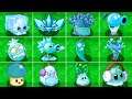 ALL ICE PLANTS in Plants vs Zombies 2 Power-Up!