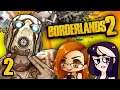 Borderlands 2 - FLYNT BOSS FIGHT, SANCTUARY, & ASSASSINS! ~Part 2~ (Co-op Siren Gameplay) w/ Kita