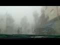 Dangerous Driving / Foggy Weather / Amman Jordan