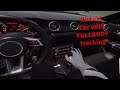 Driving a a virtual car in VR with fullbody tracking