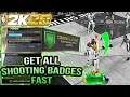 HOW TO GET ALL YOUR SHOOTING BADGES FAST & EASY IN NBA 2K20