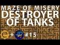 I destroy tanks | Factorio Maze of Misery w/ @JD-Plays #15