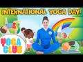 International Yoga Day 🌈  Yoga Club (Week 46) | Cosmic Kids Yoga