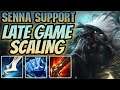 JUST KEEP COLLECTING THE STACK UNTIL LATE GAME | Senna support gameplay | LOL WILD RIFT
