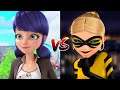 Marinette VS Queen Bee com Túnel das Borboletas - Jogo Oficial Miraculous Ladybug e Gato Noir em HD