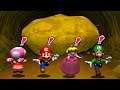 Mario Party 6 Minigames - Mario vs Toadette vs Luigi vs Peach