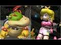 Mario Strikers Charged - Bowser Jr. vs Peach - Wii Gameplay (4K60fps)