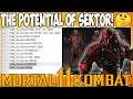 Mortal Kombat 11 - THE POTENTIAL OF SEKTOR! (Sektor Data-mines & Leaks)