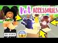 *NEW* ALL OF THE PET ACCESSORIES In ADOPT ME!!! (FIRST LOOK) | SunsetSafari