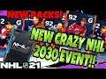 NHL 21 *CRAZY NEW NHL 2030 EVENT!* NEW PACKS & CARDS🚀(FULL REVIEW!)